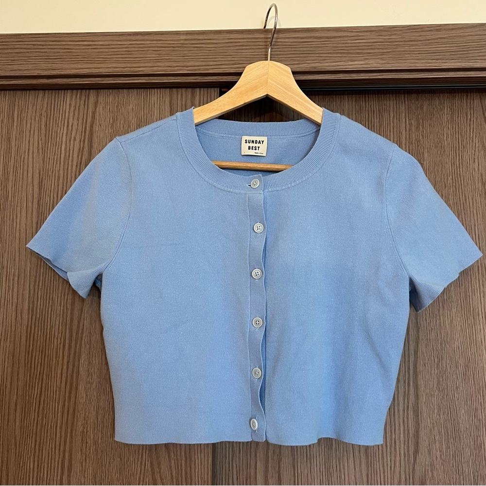 Sunday Beat Short Sleeve Cardigan